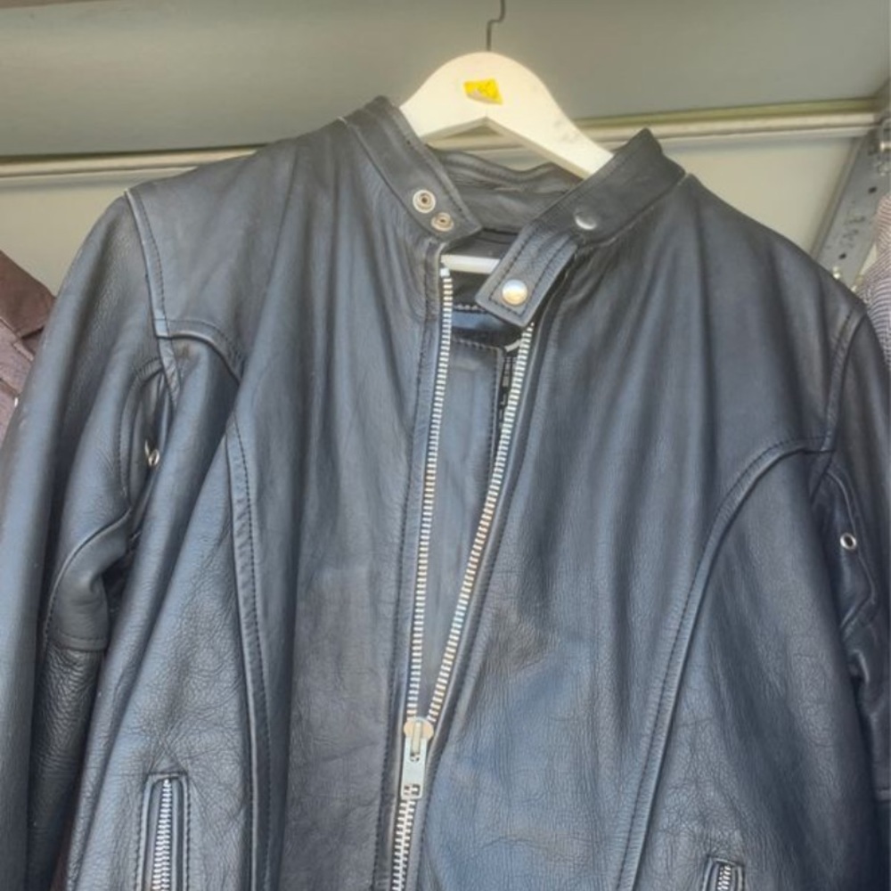 First genuine leather jacket